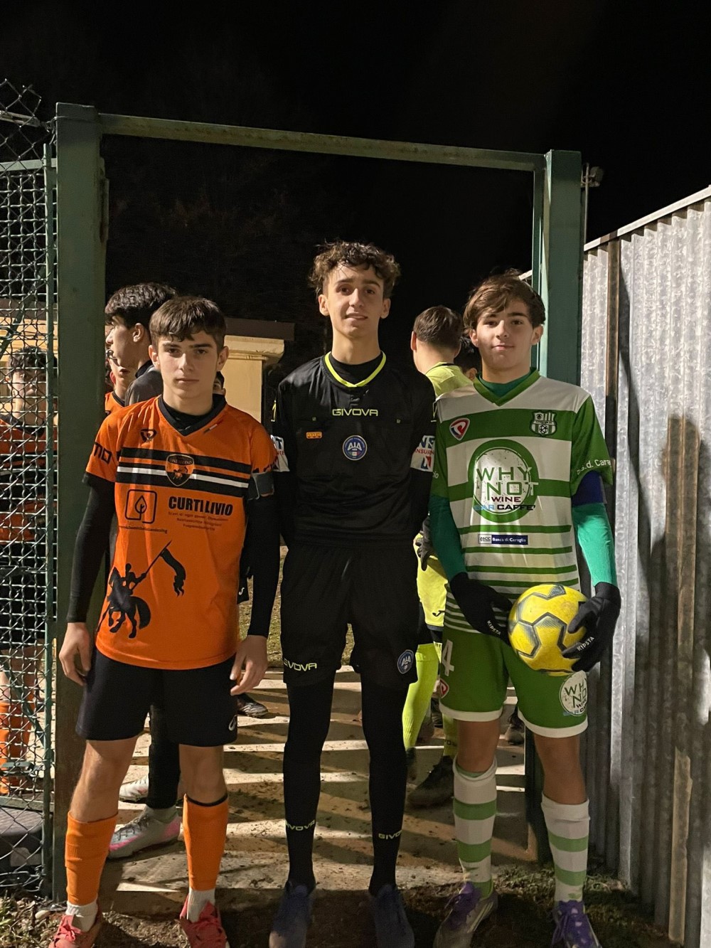 Capitan Pettiti degli under 16